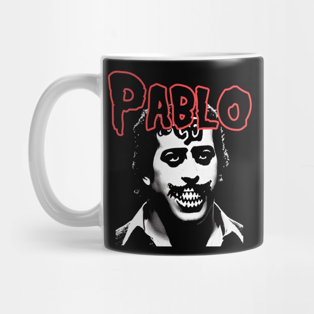 Pablo Escobar Horror Punk Band Aesthetic | Dark Rebellion Graphic by Soulphur Media